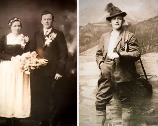 Familienfoto Hotel Unterberg - Grosseltern