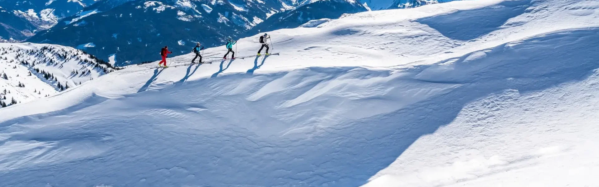Skitouren in den Bergen Hochkönig Maria Alm